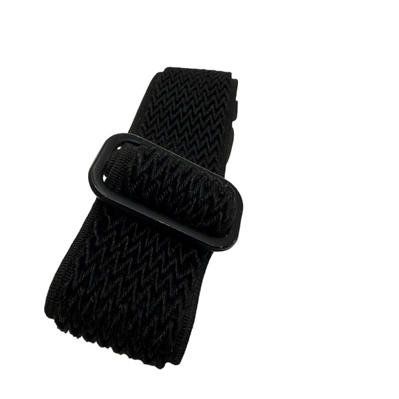 Fitbit Versa Smartwatch Rose Gold Aluminum Black Woven Band + Charger - Picture 7 of 12